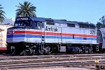 Amtrak F40PH AMTK #229 leads a "San Diegan" with Amfleets NB